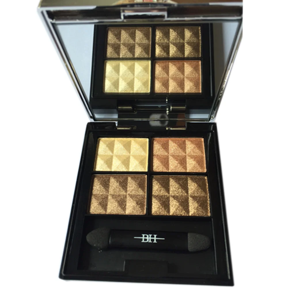 Ready to ship Make-up eyeshadow wholesale 4 color eye palette shadow