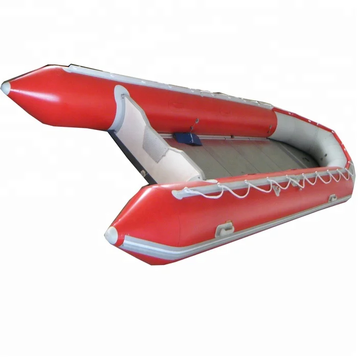 1.0mm French orca Hypalon big   inflatable rescue  aluminum boat(720cm)