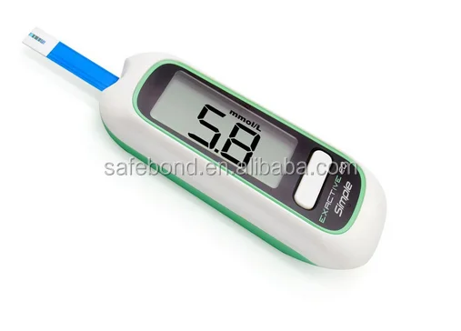 Простой одноразовый одноэтапный глюкометр для диабетиков, тест-полоска для измерения уровня сахара в крови