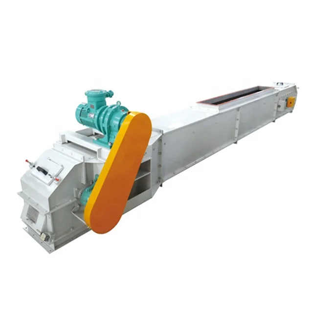 Grain Drag Chain Scraper Conveyor System for Bulk Material