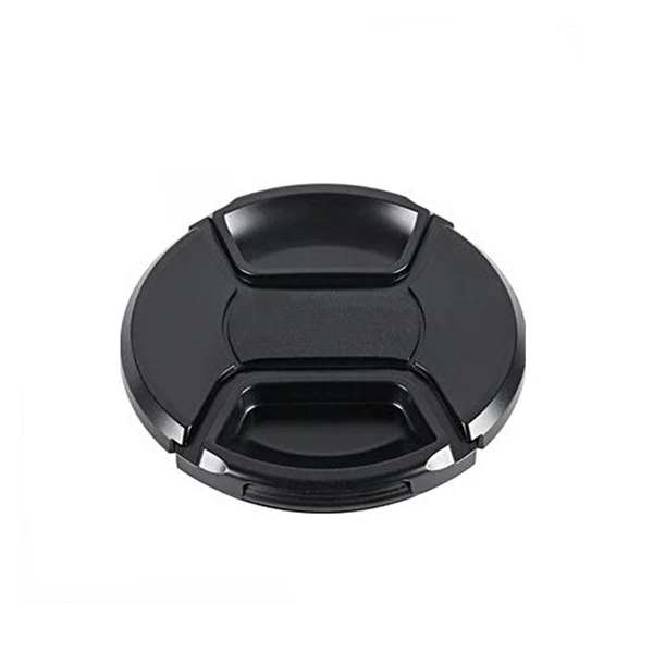 Middle Pinch Neutral Camera Lens Cap Protection Cover 49mm/52mm/55mm/58mm/62mm/67mm/72mm/77mm/ With Anti-lost Rope