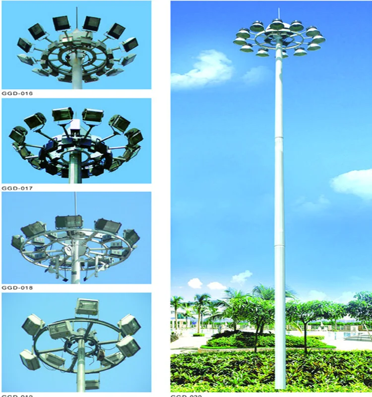 
LED Solar Power Supply High Mast Lighting Supplier 