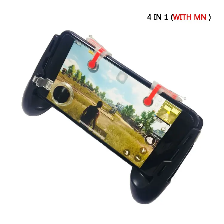 
Chinese manufacture phone trigger 4 in 1 gamepad with MN fire key hot sale in the world 