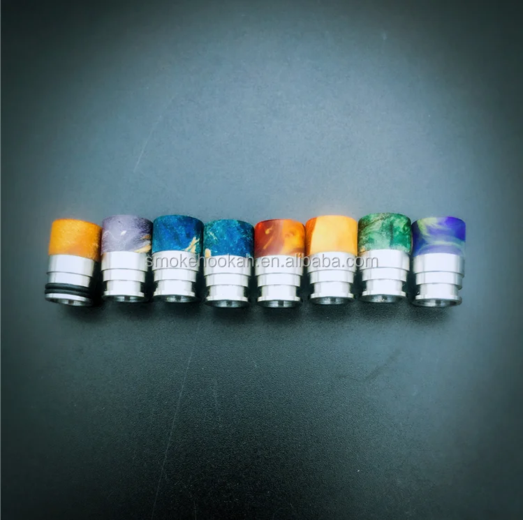 High quality new ecig vape rda 510 drip tip new style drip tip wholesale stabilized wood drip tips from China