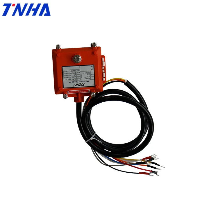 TNHA1 F21-2S Good quality electric hoist up down switch radio overhead industrial wireless crane remote pendant control system