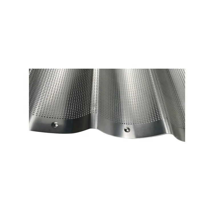 Коммерческая 4/5/6 жаропрочная алюминиевая перфорированная французская Хлебопекарная металлическая противень для выпечки оборудование багет
