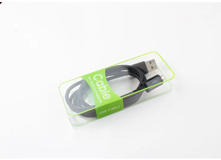 Wholesale pvc material electronic usb cable line packaging
