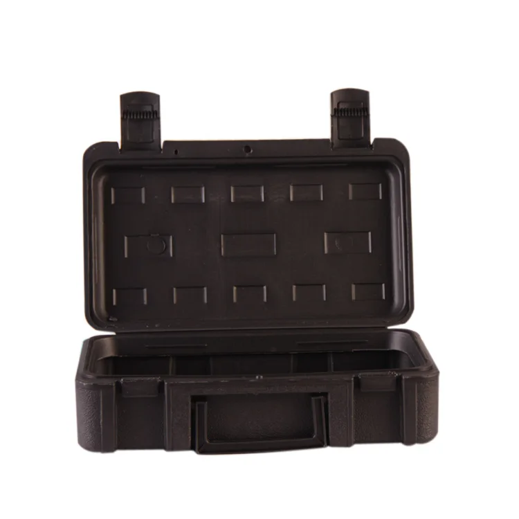 Hard carrying tool case plastic toolbox