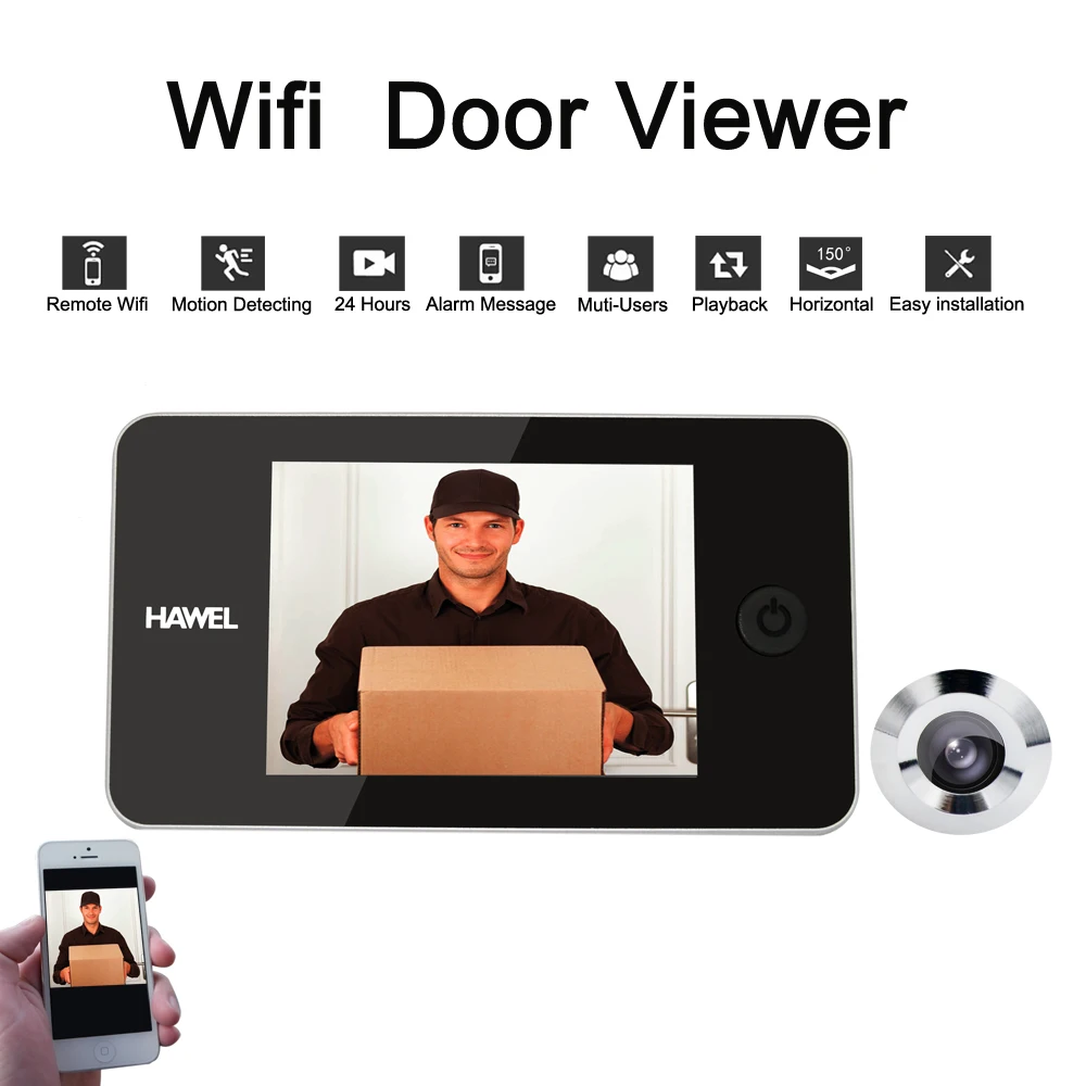 Best Selling ip camera door eye peephole viewer for home and hotel security