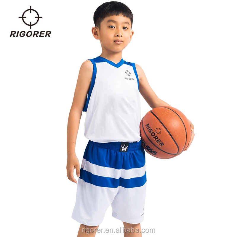 New Design Custom Kids Basketball Jersey Sets Youth Basketball uniforms for Children
