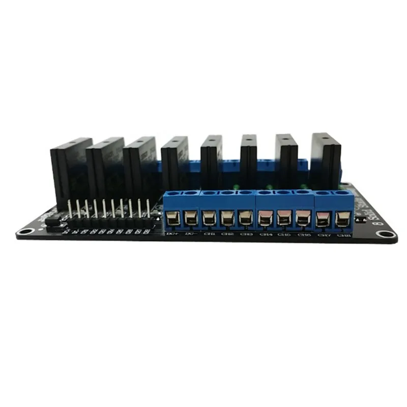 8 Channel 5V DC Relay Module Solid State G3MB-202P High Level SSR AVR DSP for Ardu