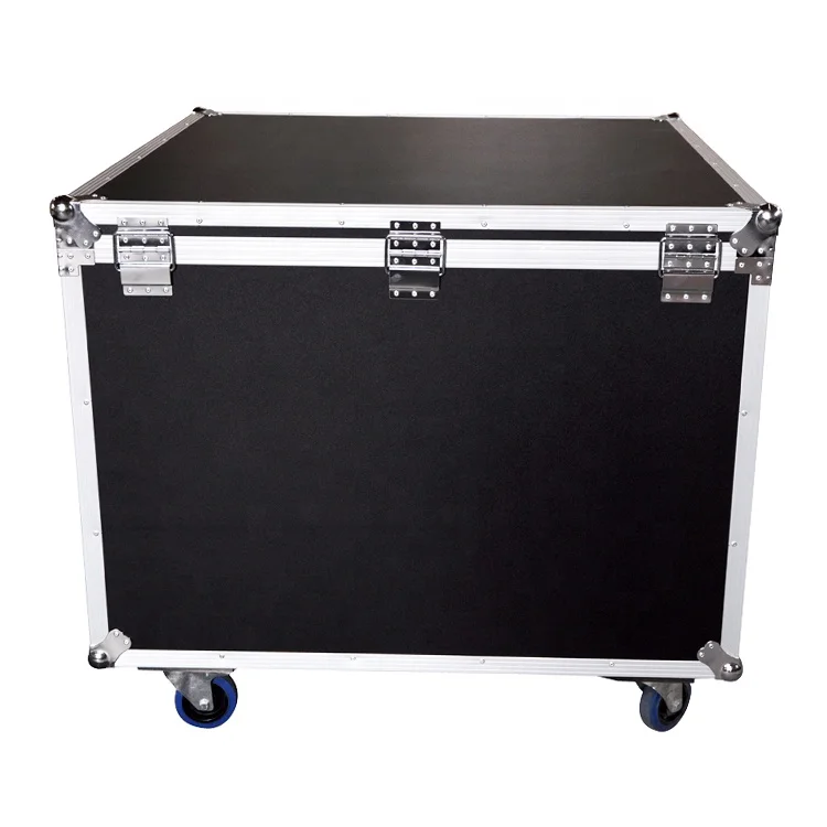 Customized carrying amplifier aluminum flight case with wheels
