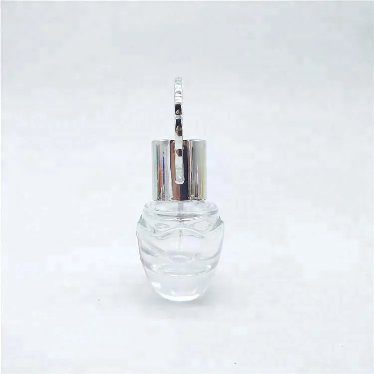 alibaba china high quality cosmetic perfume bottle 20ml glass spray fancy empty bottle glass perfume with silver cover