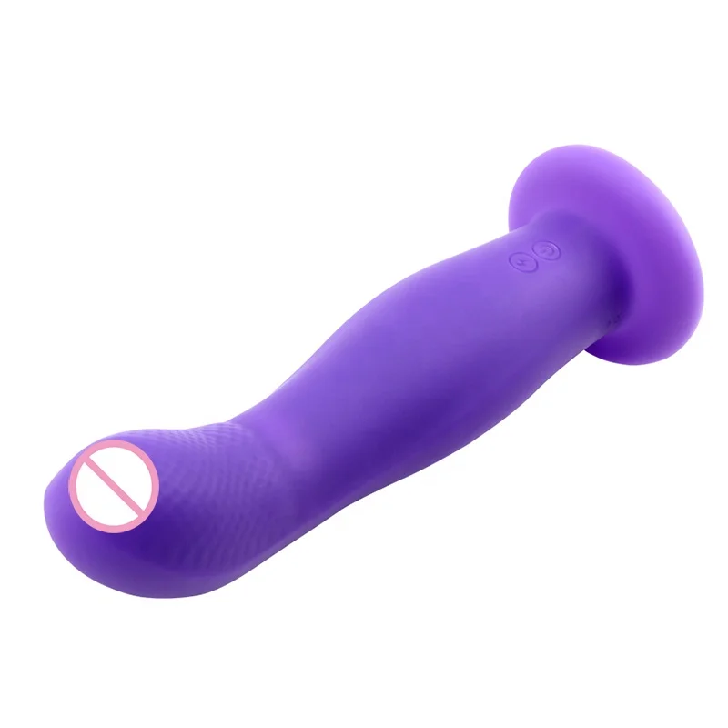 Hot erotic adult toys G spot sex vibrator waterproof 7in full silicone artificial rubber penis vibrating dildo sex toy