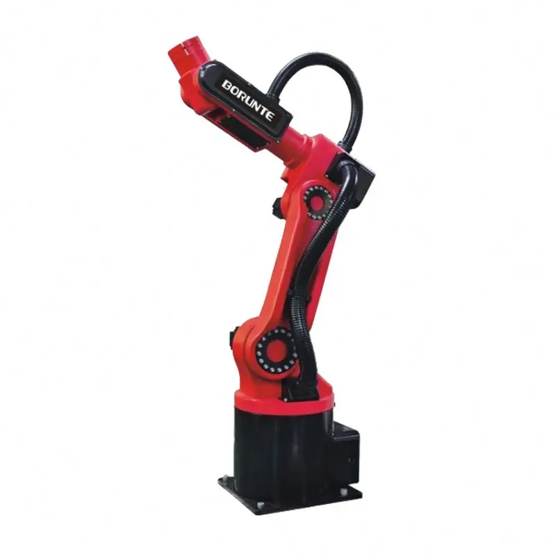 Save labor China industrial 6 axis robot with welding station