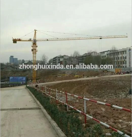 
6tons QTZ63-TC5013 tower crane with 50m jib length 