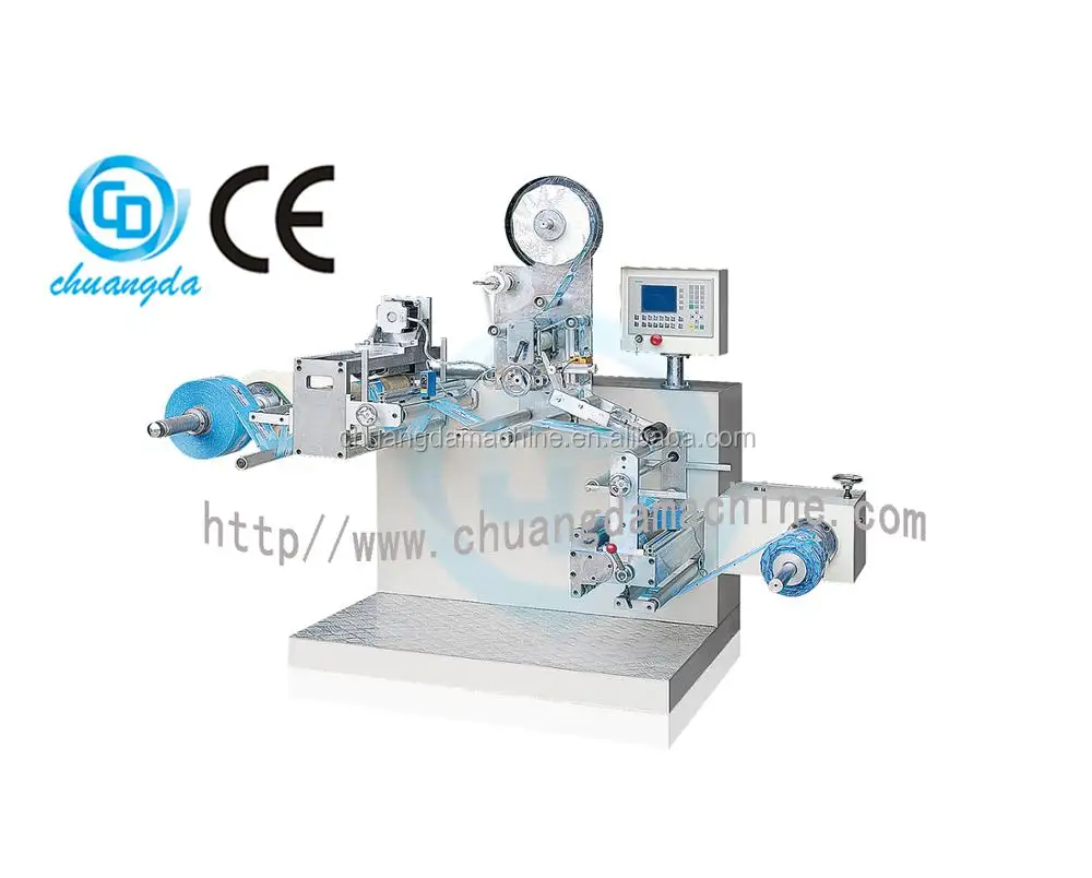 CD-100 Automatic Labeling and Rewinding Machine, automatic labeling machine,