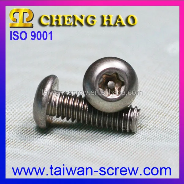 Security 6-Lobe Pin Head Stainless Steel Anti-Theft Screw