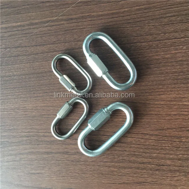 
stainless steel 304 polished round quick link 