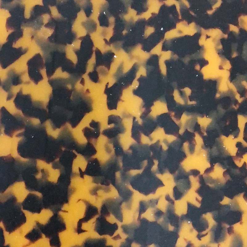 
custom 2018 3mm clear black tortoise shell colored sunglasses cellulose acetate sheet for jewelry eyeglasses eyewear frames 