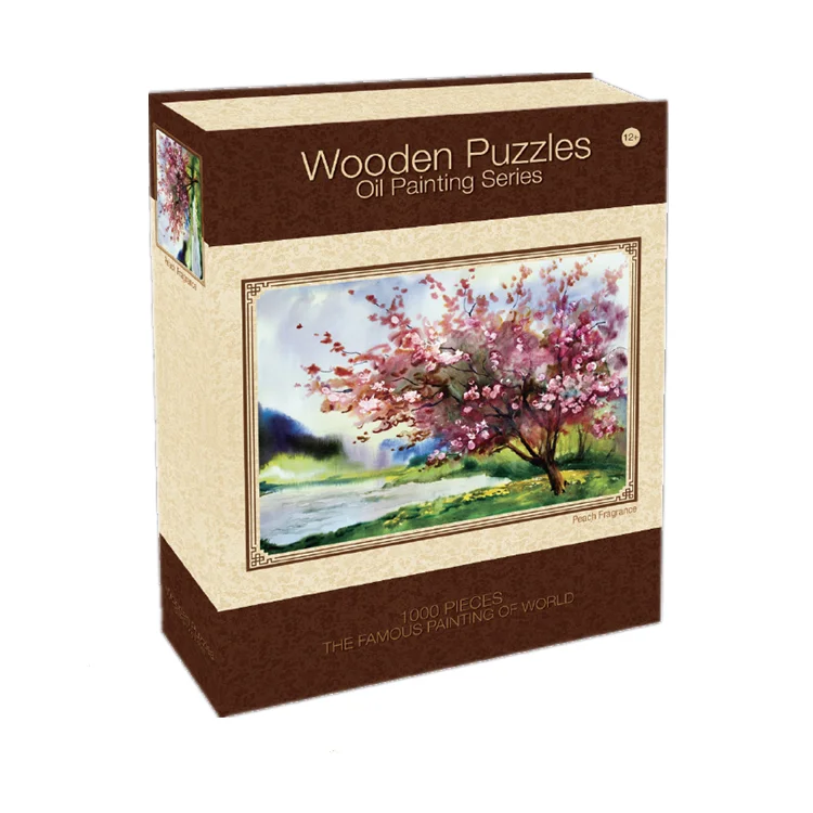 
Custom Wooden Block Puzzle Jigsaw 1000 Pieces from ShenZhen China 