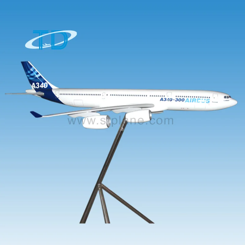 Large Scale A340-300 120cm Plane Corporate Gifts Aircraft Model