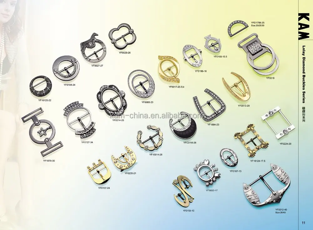 Nickel Free Kam Garment Accessories women alloy belt buckle