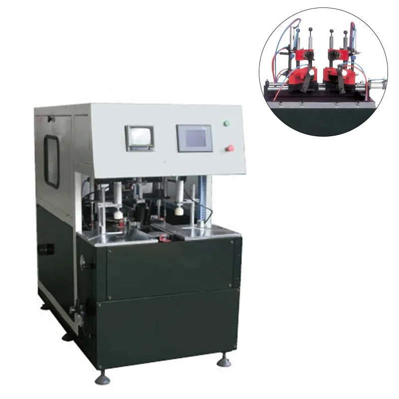 UPVC windows corner cleaning machine