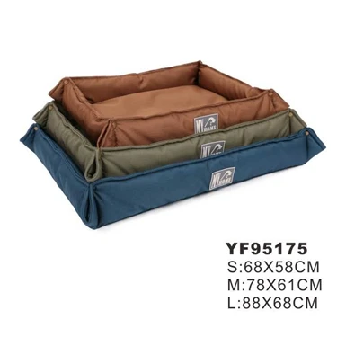 Oxford Fabric+pp Fiber Three Colors Removable Washable Waterproof Pet Beds Bed Dog