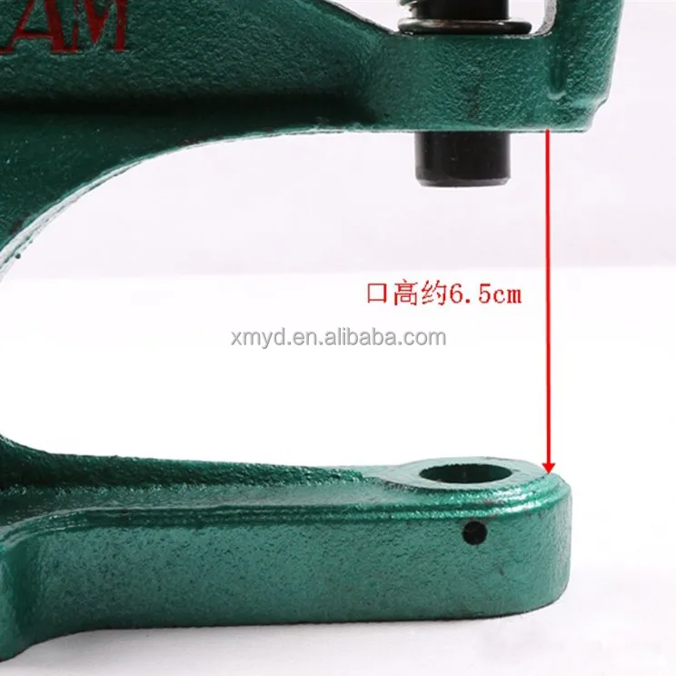 KAM DK93 Hand Press Snap Button Attaching Machine Manual Grommet Install Machine For Metal or Plastic Eeylets