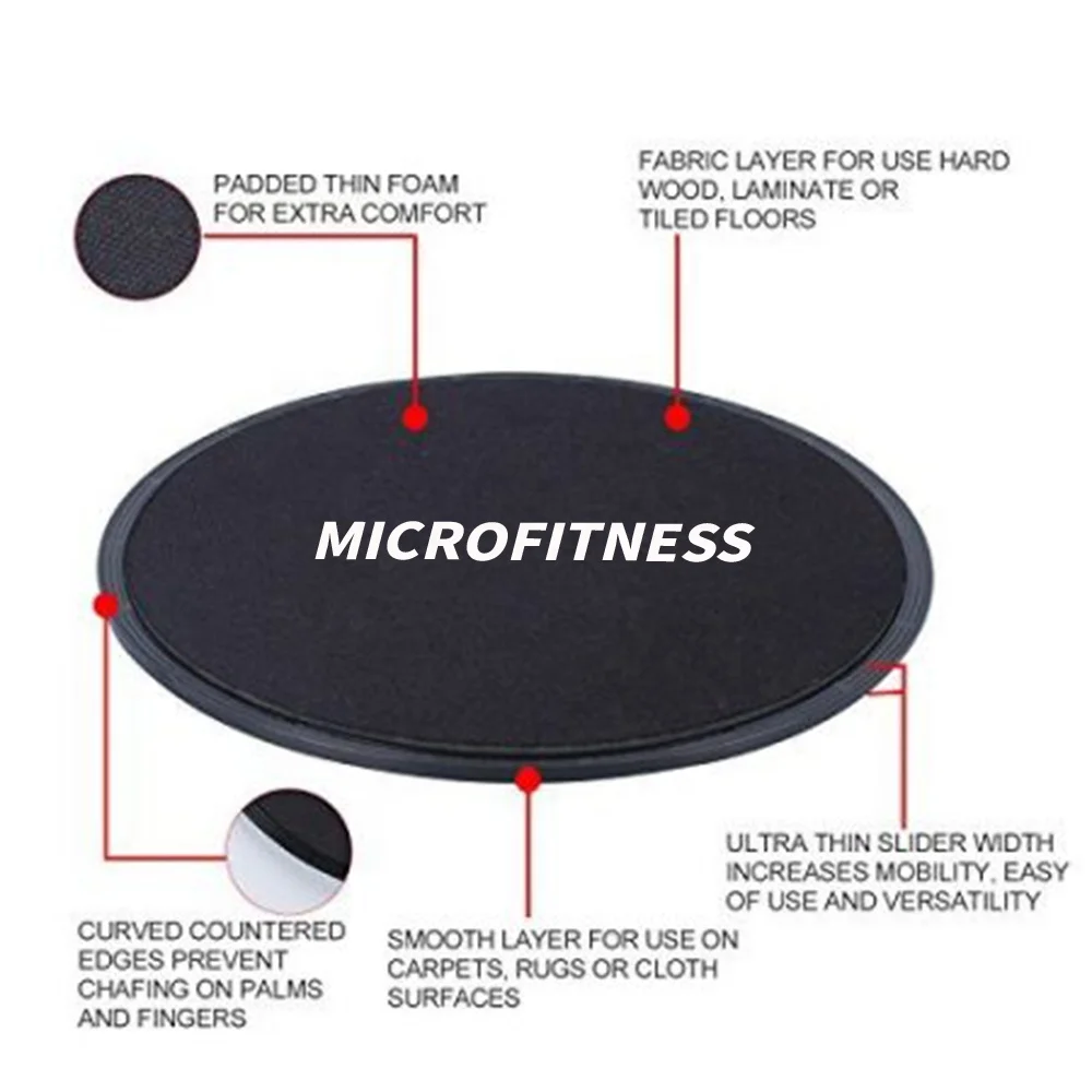 Core Sliders Gliding Discs for Fitness Workout