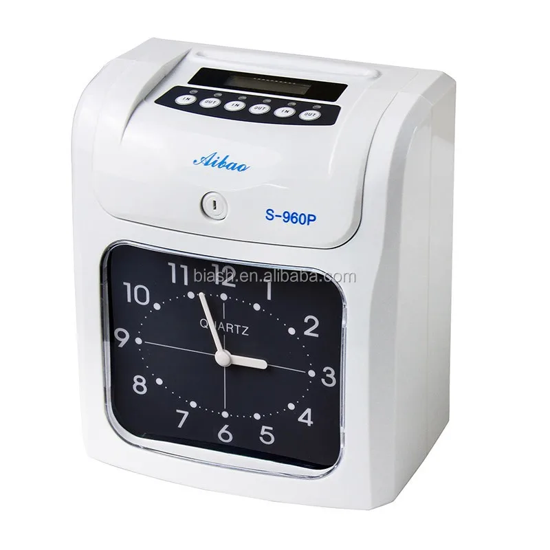 biometric time attendance time keeping machine S-960P