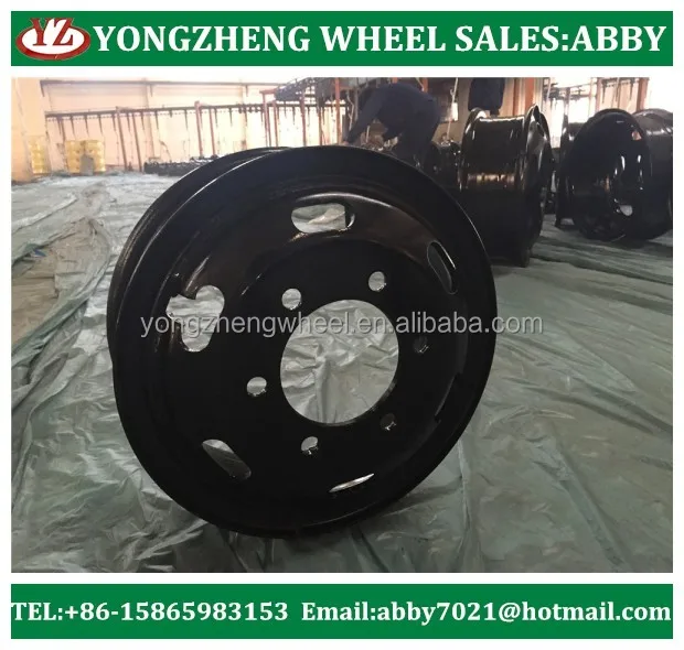 tube steel wheel rim 6.0G-16
