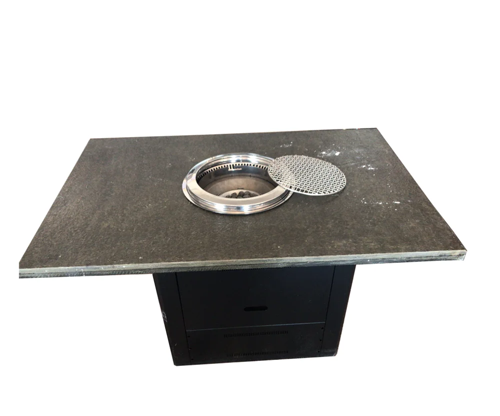 Korean BBQ Restaurant Tabletop Barbecue Grill Table