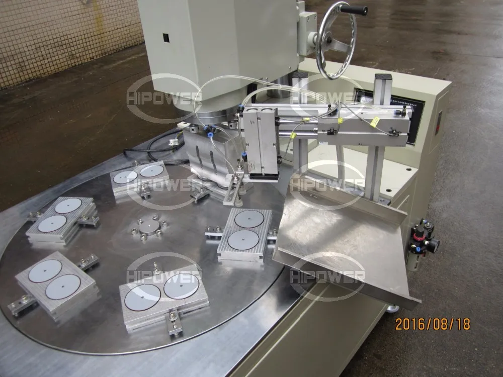 Rotational Ultrasonic Welding Machine With 4 Work Stations