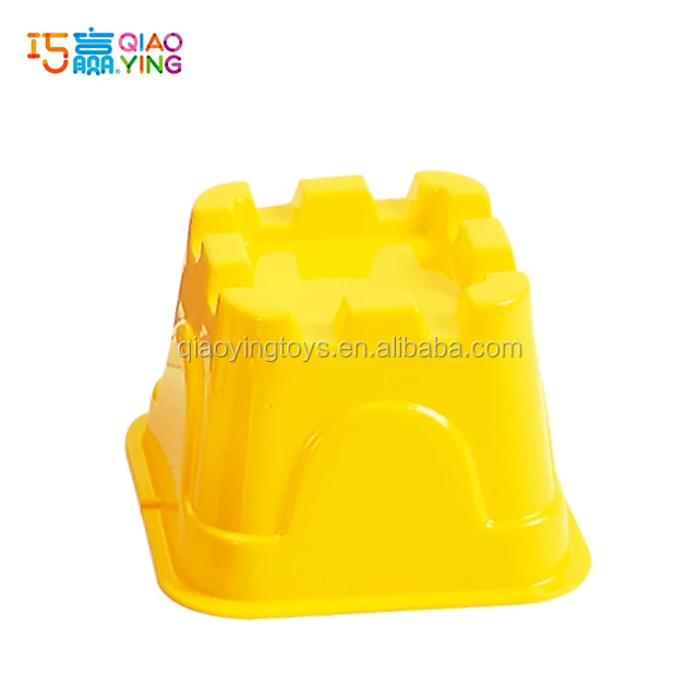 Sand Castles 6pc Set, Beach Sand Toys, Sand and Water Play Set