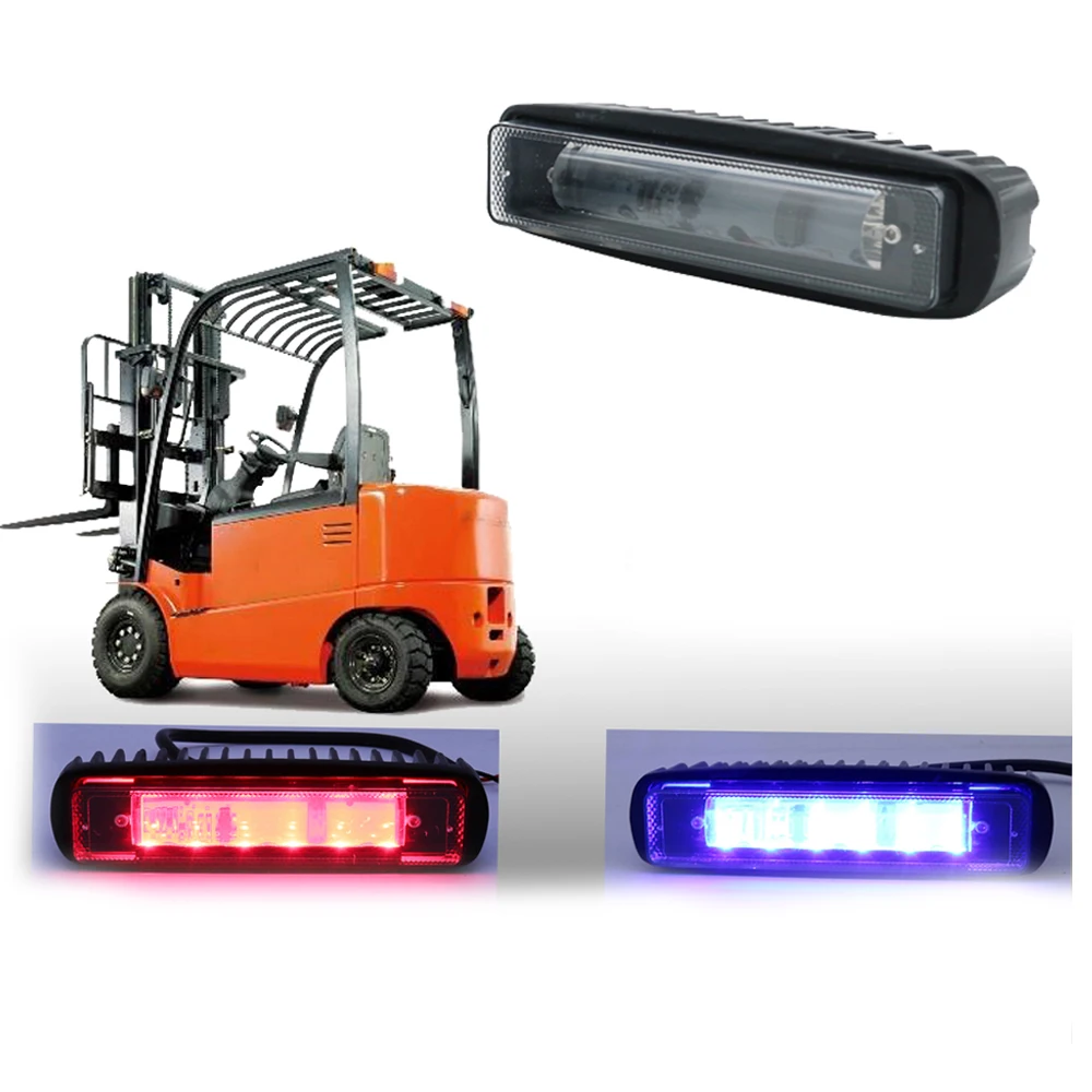 Red Zona Risk Danger Area Warning Light for Warehouse Fork Forklift Truck red blue Security Indicator Safety Light