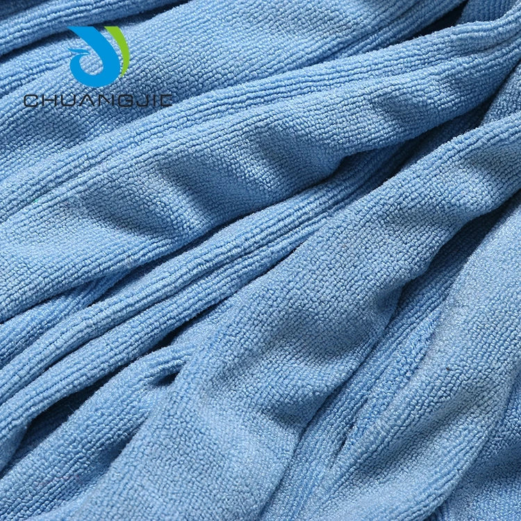 Easy wring spin wet mop replacement industrial microfiber mop head for floor clean