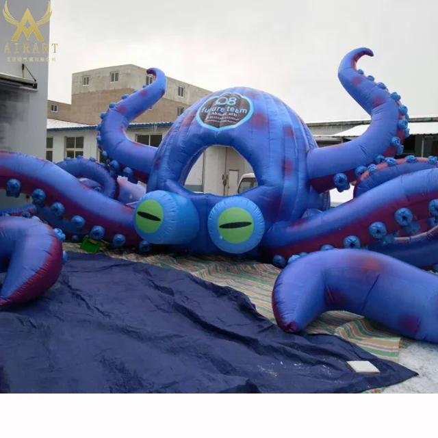 Outdoors stage event Decoration Inflatable DJ octopus Tentacle