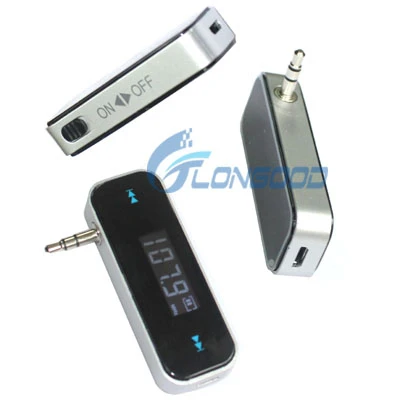 3.5MM Headphone Jack FM Transmitter For Smartphone Samsung S4