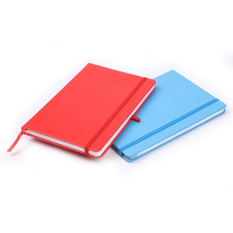 
Cheap PU leather pocket diary A6 notebook for custom branding 