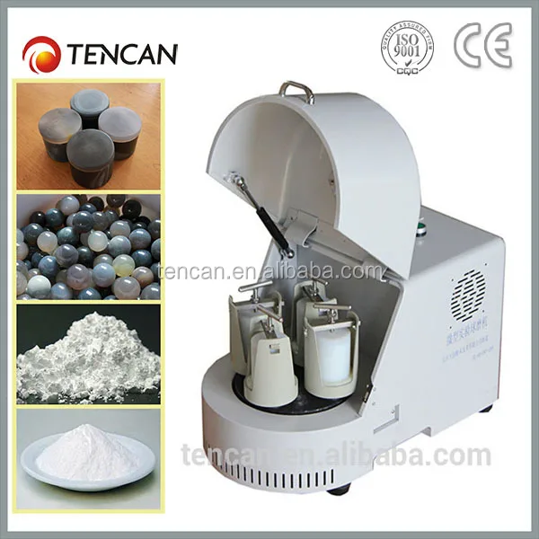 TENCAN Lab ball mill suppliers lab planetary ball mill with grinding media and jars XQM-2A