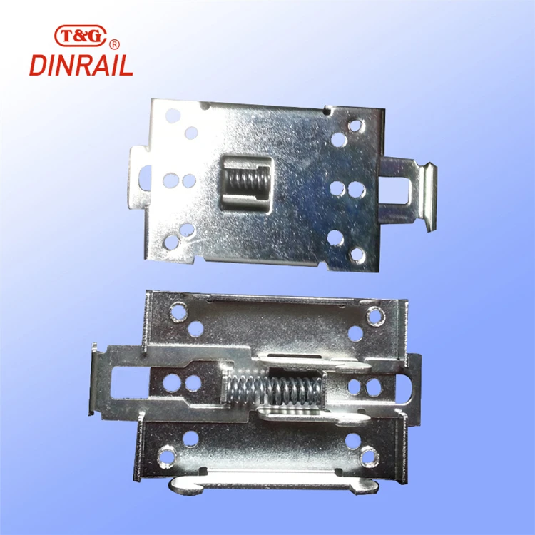 China Supplier Manufacture Guide Clamps Mounted Clip Low Carbon Steel Rail Clamp