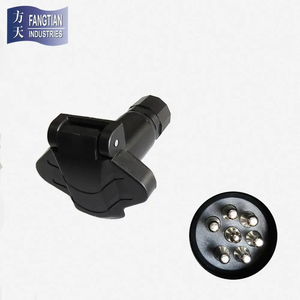 Australian Type Trailer Connector 7 Pin Nylon Trailer Socket