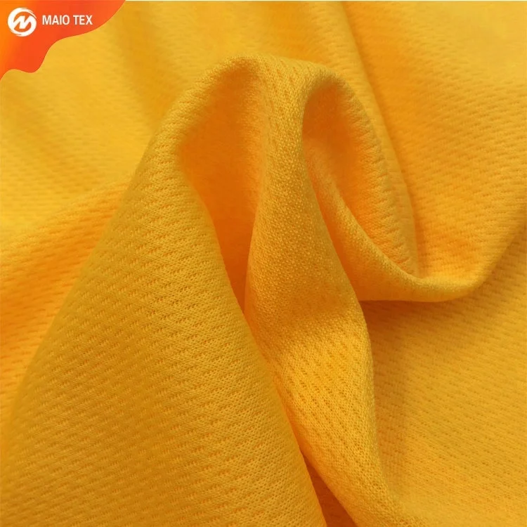 75D 36F 100%polyester bird eye mesh fabric for T-shirt