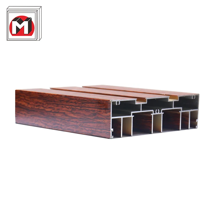 Custom made extruded aluminium sliding mosquito net window door profile