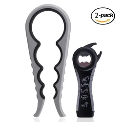 Multi-function Four-in-one Bottle Home Kitchen Can Opener set  Non-slip Bottle Can Multi-Opener