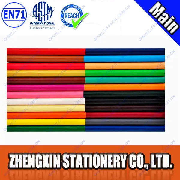 
china custom wooden Colored Pencil Set in Tin Box 