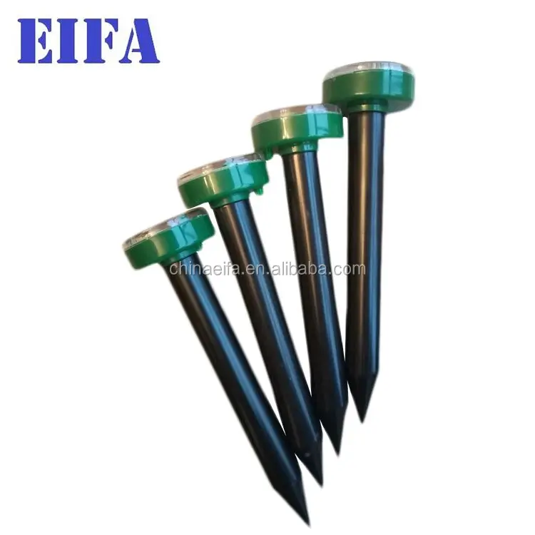 Wholesale price supply solar battery operation ultrasonic Mole Repeller solar Solar mole repeller solar powered mole repeller