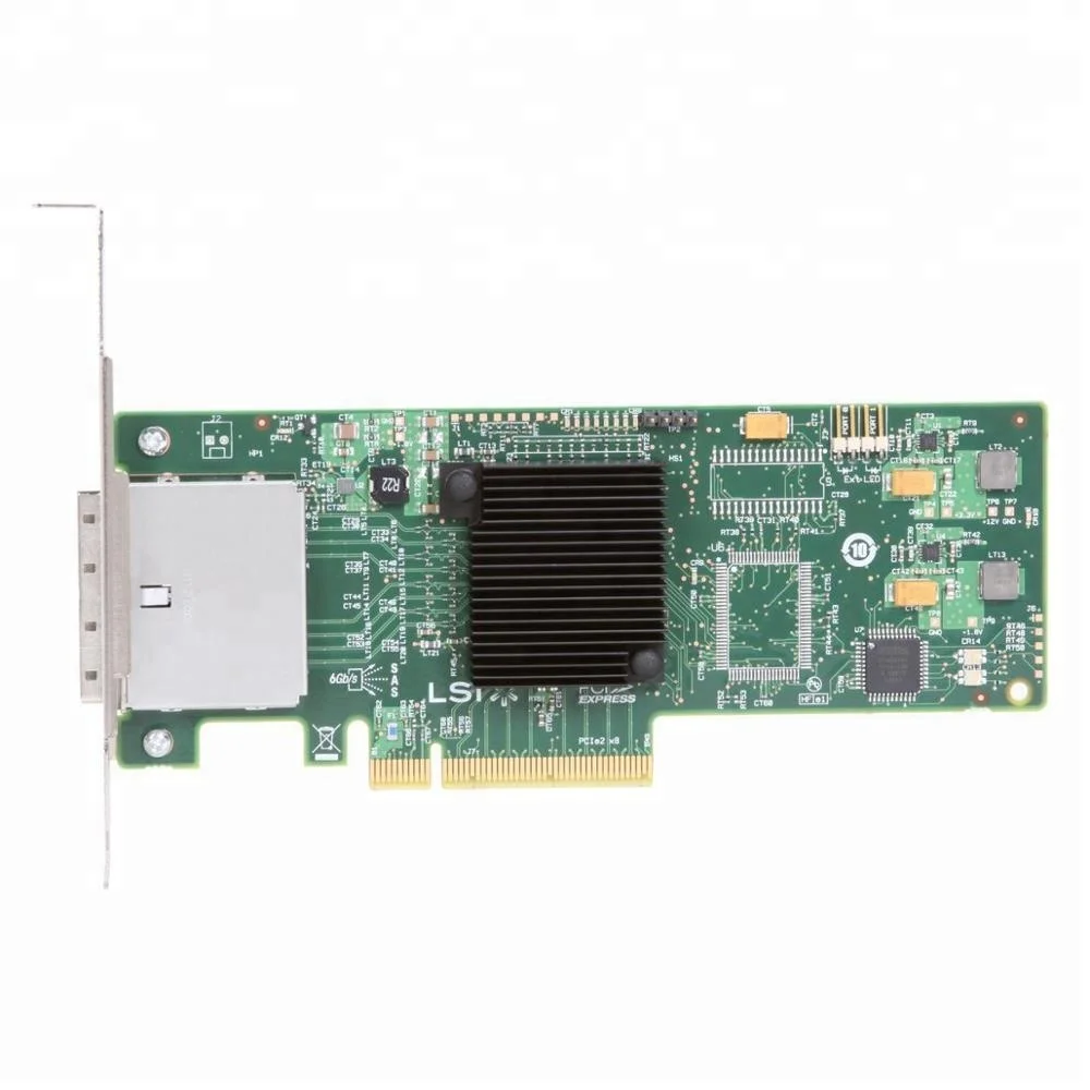 LSI SAS 9200-8e PCI Express to 6Gb/s SAS Host Bus Adapter H5-25086-01 LSI00188 Card